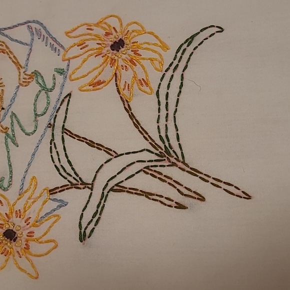 Vintage Hand Stitched Maryland State Bird & Flower. - Picture 8 of 16